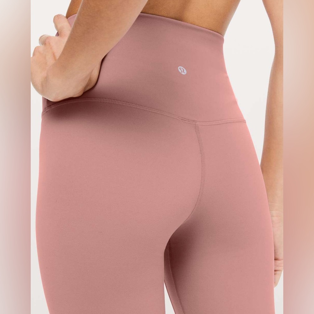 Lululemon Align Crop *21" Spanish Rose